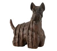 Paris prix Statuette chien terrier - Marron