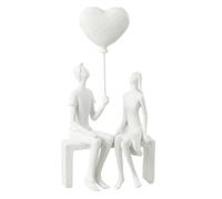 Paris prix Statuette couple - Blanc
