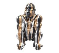 Paris Prix Statuette Déco Gorille Coulure 45cm Noir