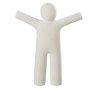 Paris Prix Statuette Déco P'tit Maurice Rugueux 41cm Blanc