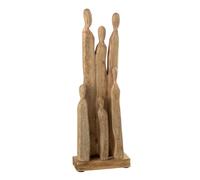 Paris prix Statuette design en bois - Marron