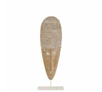 Paris Prix Statuette Masque sur Pied - Blanc & Beige
