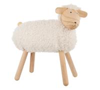 Paris prix Statuette mouton bois - Blanc