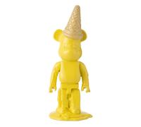 Paris prix Statuette ours résine - Jaune