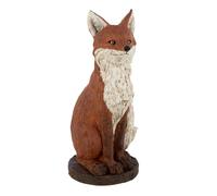 Paris prix Statuette renard assis - Marron