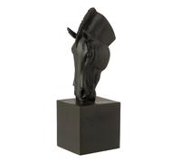 Paris prix Statuette tête de cheval - Noir