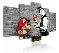 Paris prix Super Mario Mushroom Cop (Banksy) - Toile