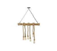 Paris prix Suspension bambou corde - Marron