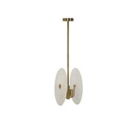 Paris prix Suspension Freesia - Blanc et or