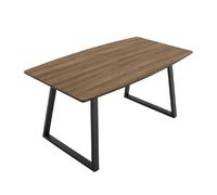 Paris prix Table à manger extensible 6 personnes - Marron