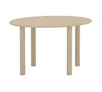 Paris Prix Table à Manger Ovale Hilo 130cm Naturel