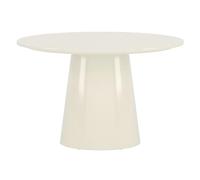 Paris Prix Table à Manger Ronde Brillante Lanzo 120cm Beige