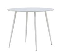 Paris prix Table à manger ronde - Gris