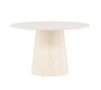 Paris prix Table à manger ronde Lanzo - Naturel