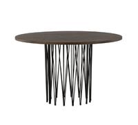 Paris prix Table à manger ronde - Marron