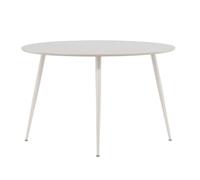 Paris prix Table à manger ronde Plaza - Beige