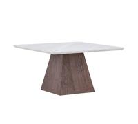 Paris prix Table basse effet marbre - Gris & marron