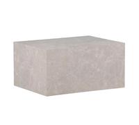 Paris prix Table basse imitation marbre - Beige