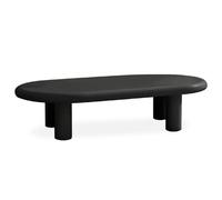 Paris prix Table basse ovale Emory - Noir