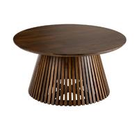 Paris prix Table basse ronde en bois - Marron