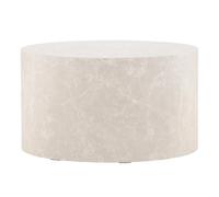 Paris prix Table basse ronde York - Beige