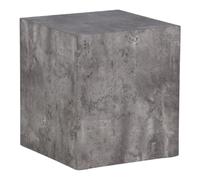 Paris prix Table d'appoint imitation marbre - Gris foncé
