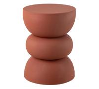 Paris prix Table d'appoint métal ronde - Rouille