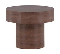 Paris prix Table d'appoint ronde - Marron