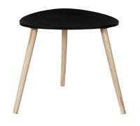 Paris prix Table d'appoint scandinave Shelly - Noir et naturel