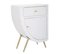 Paris prix Table de chevet design - Blanc