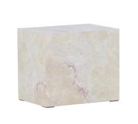 Paris prix Table de chevet effet pierre - Beige