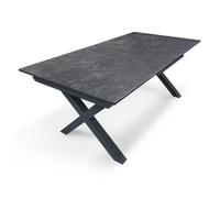 Paris prix Table de jardin extensible - Gris anthracite