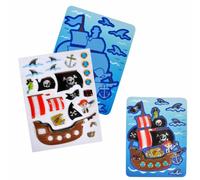 Paris Prix Tableau à Stickers Pirate Bleu