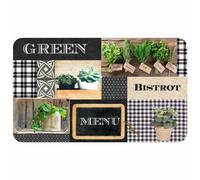 PARIS PRIX Tapis Cuisine Green Bistrot - Multicolore