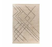 Paris Prix Tapis Ethnique Mylen VI Beige & Noir