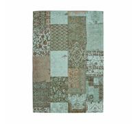Paris Prix Tapis Patchwork Turquoise 80x150 cm