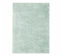 Paris Prix Tapis Shaggy fait main Bali - Bleu 200x290 cm