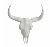 Paris Prix Trophée Mural Crâne 45cm - Blanc