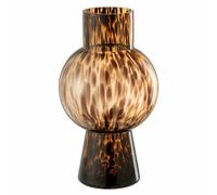 Paris prix Vase boule en verre Poiso - Marron