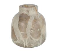 Vase Bouteille Déco Marbre 10cm Beige