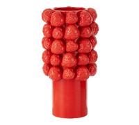 Paris prix Vase déco céramique fraise - Rouge