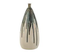 Paris prix Vase déco céramique ovale - Vert