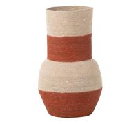Paris prix Vase déco jonc de mer - Terracotta