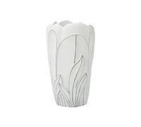 Vase Mauro Ferretti Gardy Blanc 29x48 cm