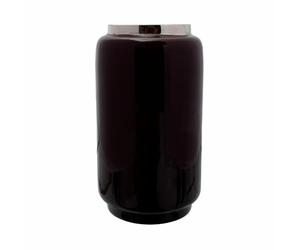 Paris Prix Veronika Vase - Fer 24cm Violet & Argent