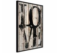 Paris Prix Vintage Love 20 x 30 cm - Noir