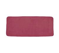 Paris Prix - Tapis de bain Vitamine - Microfibre unie 50 x 120 cm - Framboise