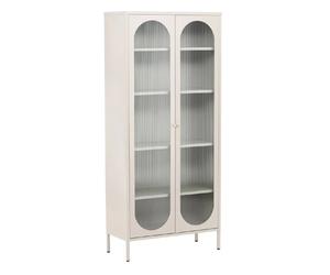 Paris prix Vitrine métal Lima - Beige