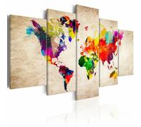 Paris prix World Map: Abstract Fantasy - 00x0 cm