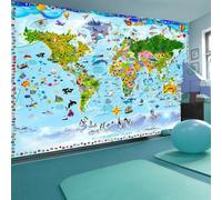 Paris Prix World Map for Kids - 175x250